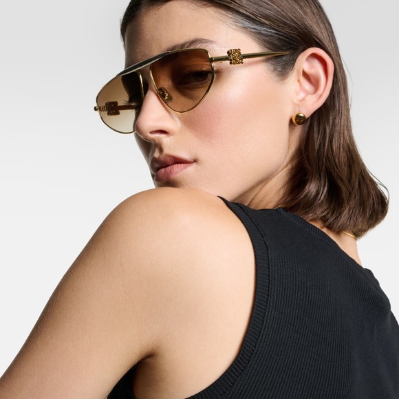 NEW Loewe Spoiler Aviator Sunglasses - Picture 4 of 7